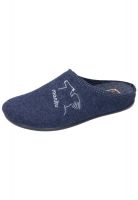 Pölking Herrenpantoffel blau